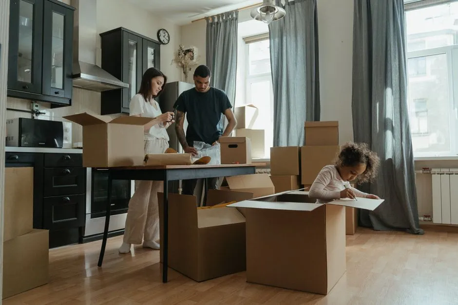 Préparer un déménagement en famille